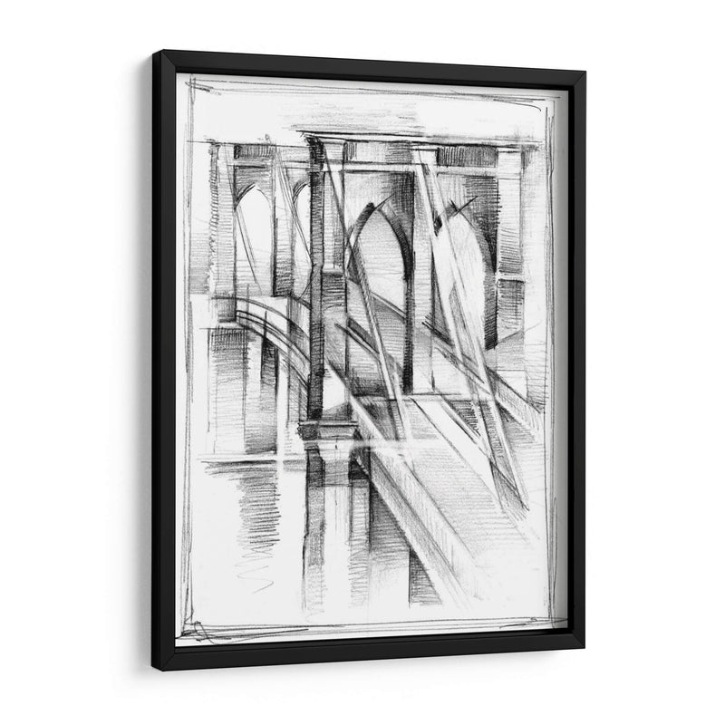 Art Deco Bridge Study Ii - Ethan Harper | Cuadro decorativo de Canvas Lab