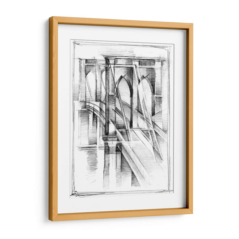 Art Deco Bridge Study Ii - Ethan Harper | Cuadro decorativo de Canvas Lab