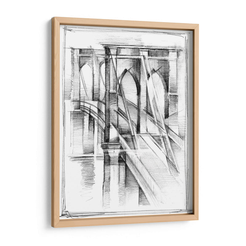 Art Deco Bridge Study Ii - Ethan Harper | Cuadro decorativo de Canvas Lab