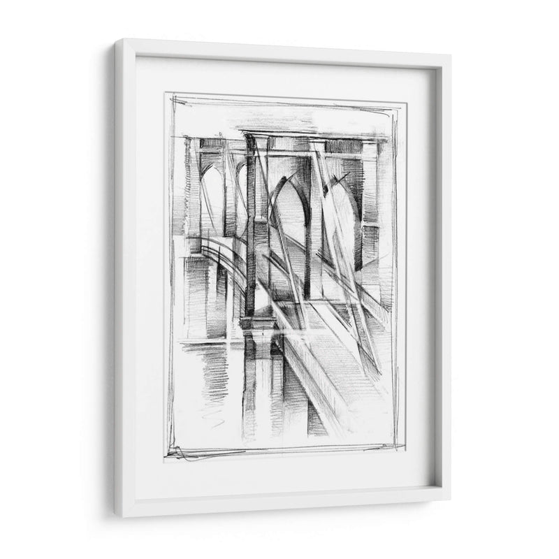 Art Deco Bridge Study Ii - Ethan Harper | Cuadro decorativo de Canvas Lab