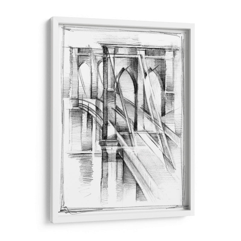 Art Deco Bridge Study Ii - Ethan Harper | Cuadro decorativo de Canvas Lab