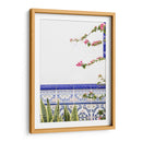 Mosaico y bugambilia | Cuadro decorativo de Canvas Lab