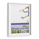 Mosaico y bugambilia | Cuadro decorativo de Canvas Lab