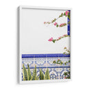 Mosaico y bugambilia | Cuadro decorativo de Canvas Lab