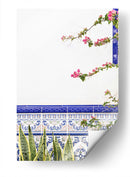 Mosaico y bugambilia | Cuadro decorativo de Canvas Lab