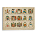 Art Heraldique Ii - Vintage Collection | Cuadro decorativo de Canvas Lab