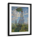 Mujer con sombrilla - Claude Monet | Cuadro decorativo de Canvas Lab