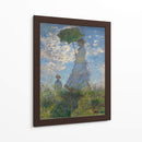 Mujer con sombrilla - Claude Monet | Cuadro decorativo de Canvas Lab