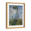 Mujer con sombrilla - Claude Monet | Cuadro decorativo de Canvas Lab