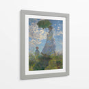 Mujer con sombrilla - Claude Monet | Cuadro decorativo de Canvas Lab