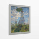 Mujer con sombrilla - Claude Monet | Cuadro decorativo de Canvas Lab