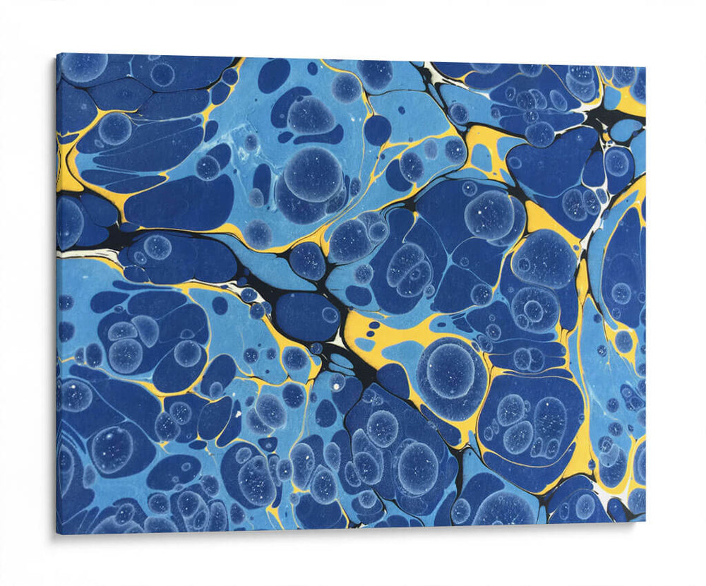 Mundo celular azul | Cuadro decorativo de Canvas Lab