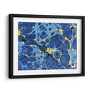 Mundo celular azul | Cuadro decorativo de Canvas Lab