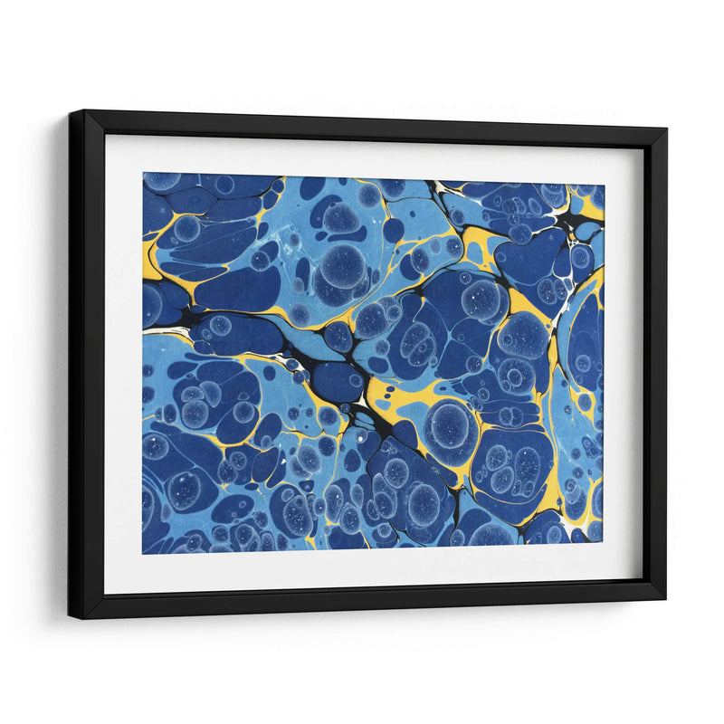 Mundo celular azul | Cuadro decorativo de Canvas Lab