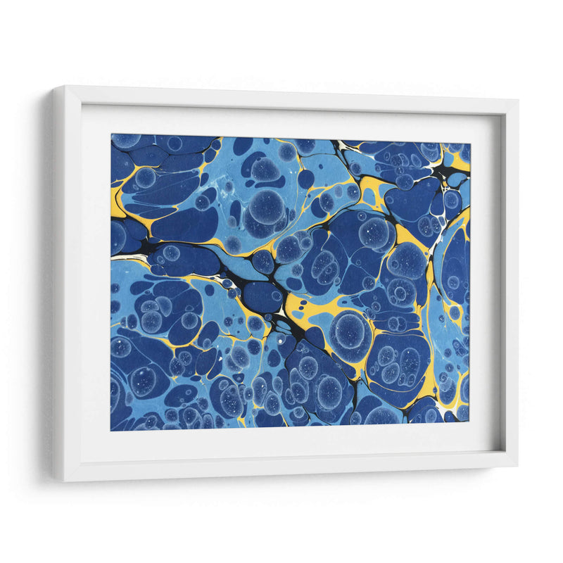 Mundo celular azul | Cuadro decorativo de Canvas Lab