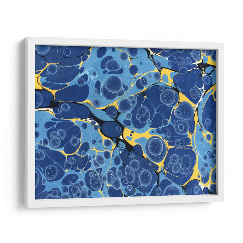 Mundo celular azul | Cuadro decorativo de Canvas Lab