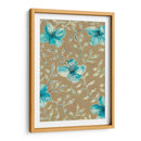 Flores Azules Doradas Ii - Grace Popp | Cuadro decorativo de Canvas Lab