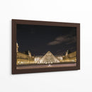 Museo de Louve bajo las estrellas | Cuadro decorativo de Canvas Lab