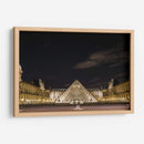Museo de Louve bajo las estrellas | Cuadro decorativo de Canvas Lab