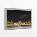 Museo de Louve bajo las estrellas | Cuadro decorativo de Canvas Lab