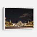 Museo de Louve bajo las estrellas | Cuadro decorativo de Canvas Lab