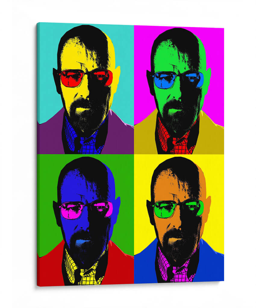 Pop Heisenberg | Cuadro decorativo de Canvas Lab