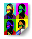 Pop Heisenberg | Cuadro decorativo de Canvas Lab