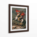 Napoleón cruzando los Alpes - Jacques-Louis David | Cuadro decorativo de Canvas Lab