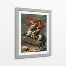 Napoleón cruzando los Alpes - Jacques-Louis David | Cuadro decorativo de Canvas Lab
