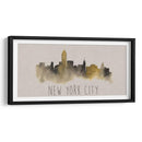 Siluetas De La Ciudad V - Grace Popp | Cuadro decorativo de Canvas Lab