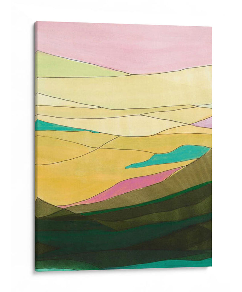 Pink Hills I - Jodi Fuchs | Cuadro decorativo de Canvas Lab