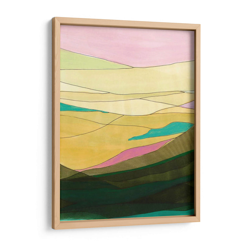 Pink Hills I - Jodi Fuchs | Cuadro decorativo de Canvas Lab