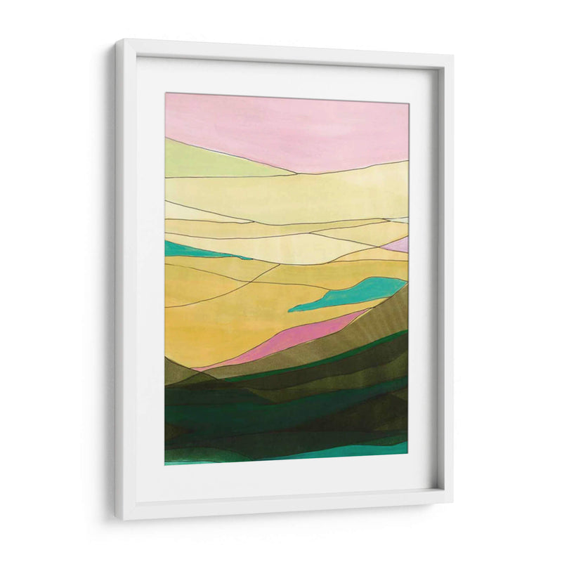 Pink Hills I - Jodi Fuchs | Cuadro decorativo de Canvas Lab