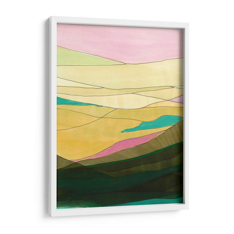 Pink Hills I - Jodi Fuchs | Cuadro decorativo de Canvas Lab