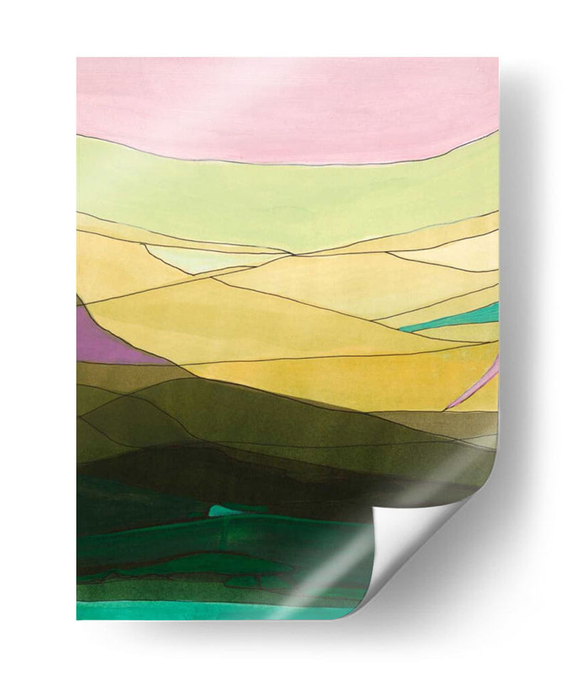 Pink Hills Ii - Jodi Fuchs | Cuadro decorativo de Canvas Lab