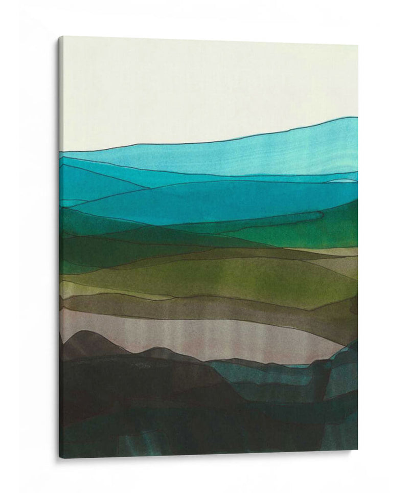 Blue Hills I - Jodi Fuchs | Cuadro decorativo de Canvas Lab