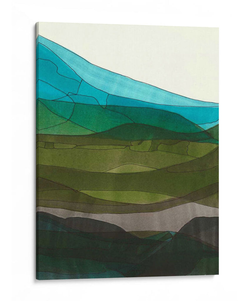 Blue Hills Ii - Jodi Fuchs | Cuadro decorativo de Canvas Lab