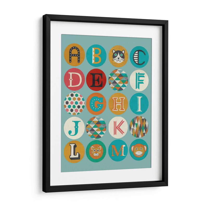 Luciens Alphabet I - Chariklia Zarris | Cuadro decorativo de Canvas Lab