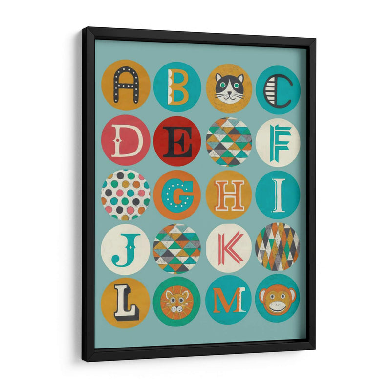 Luciens Alphabet I - Chariklia Zarris | Cuadro decorativo de Canvas Lab