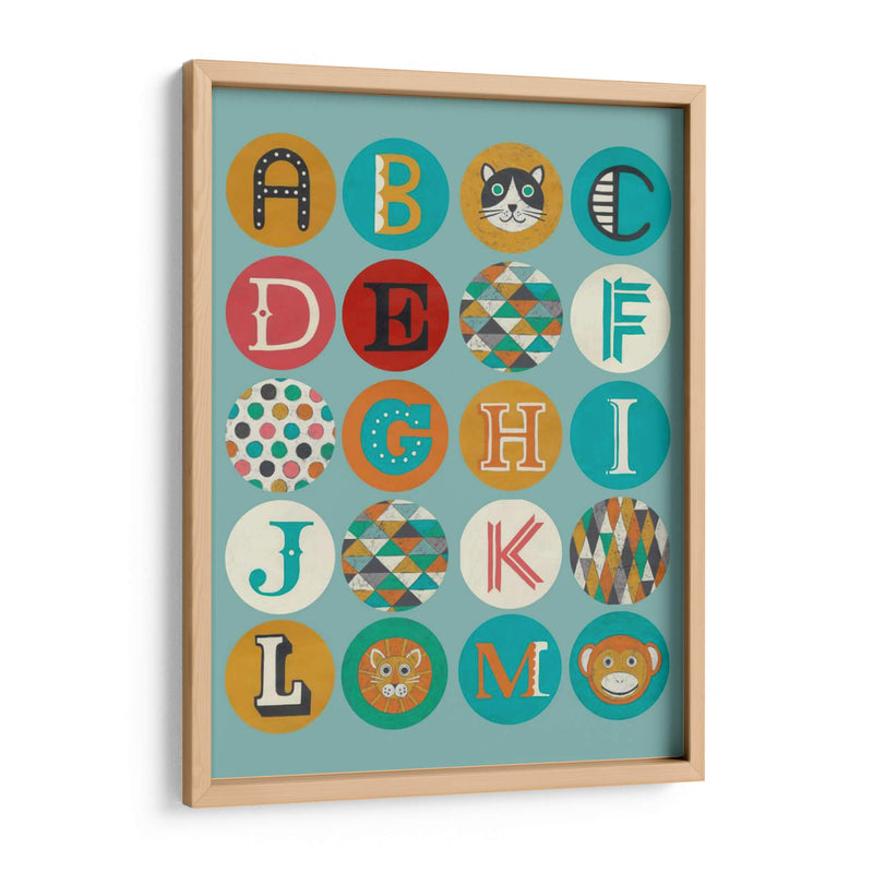 Luciens Alphabet I - Chariklia Zarris | Cuadro decorativo de Canvas Lab