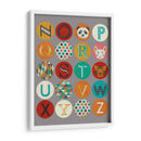 Luciens Alphabet Ii - Chariklia Zarris | Cuadro decorativo de Canvas Lab