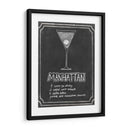 Cócteles De Pizarra Ii - Grace Popp | Cuadro decorativo de Canvas Lab