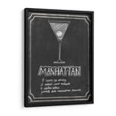 Cócteles De Pizarra Ii - Grace Popp | Cuadro decorativo de Canvas Lab
