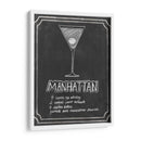 Cócteles De Pizarra Ii - Grace Popp | Cuadro decorativo de Canvas Lab