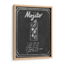 Cócteles De Pizarra V - Grace Popp | Cuadro decorativo de Canvas Lab