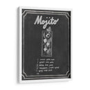 Cócteles De Pizarra V - Grace Popp | Cuadro decorativo de Canvas Lab