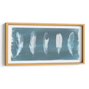 Plumas En Dusty Teal I - Grace Popp | Cuadro decorativo de Canvas Lab