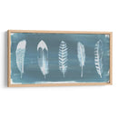 Plumas En Dusty Teal Ii - Grace Popp | Cuadro decorativo de Canvas Lab