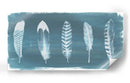 Plumas En Dusty Teal Ii - Grace Popp | Cuadro decorativo de Canvas Lab