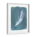 Plumas En Dusty Teal V - Grace Popp | Cuadro decorativo de Canvas Lab
